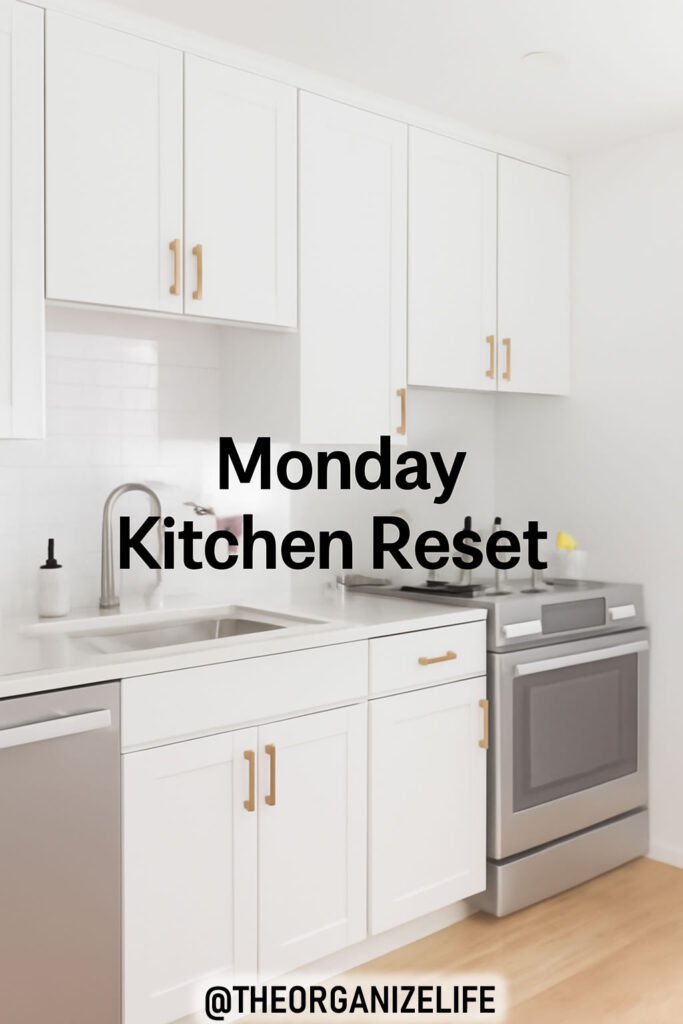 Monday Kitchen Reset