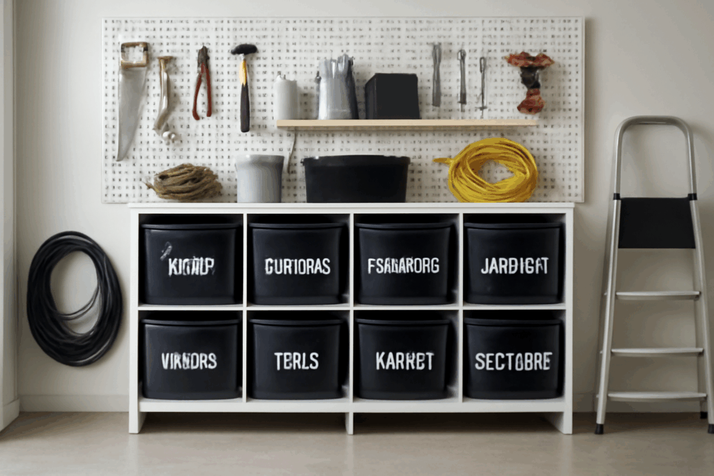 Tidy garage