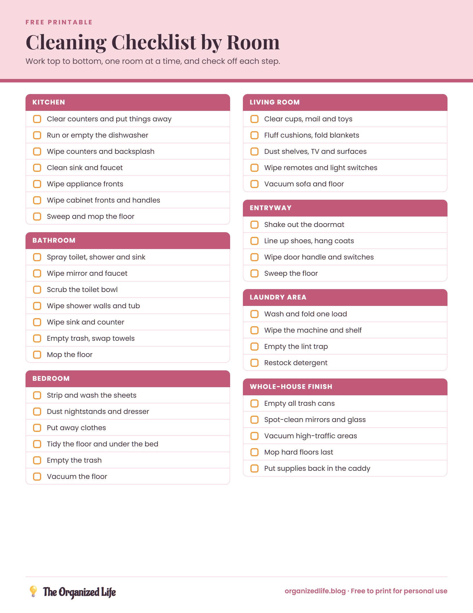 Free printable preview